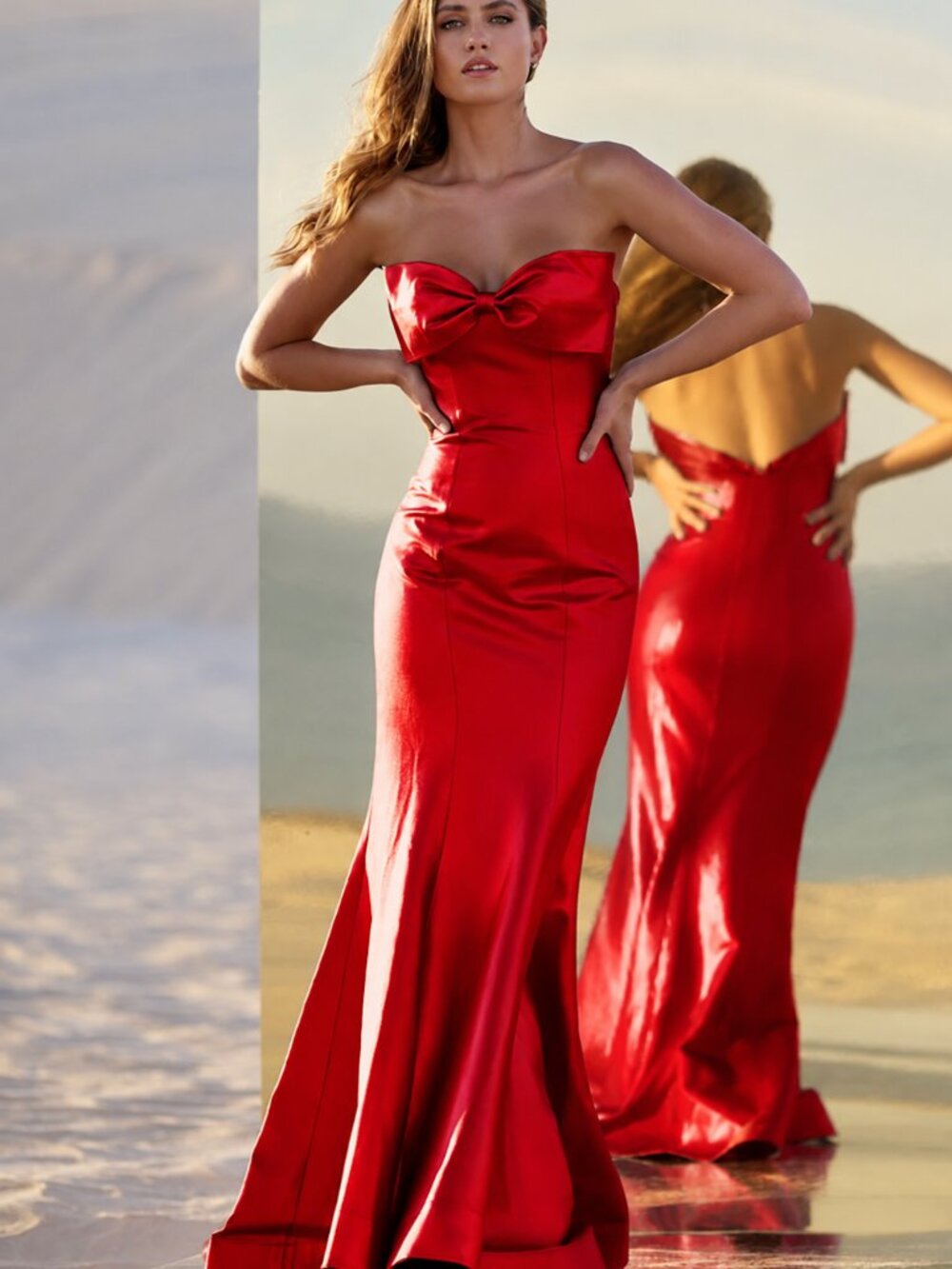 Red Gown Sherri Hill: 56817
